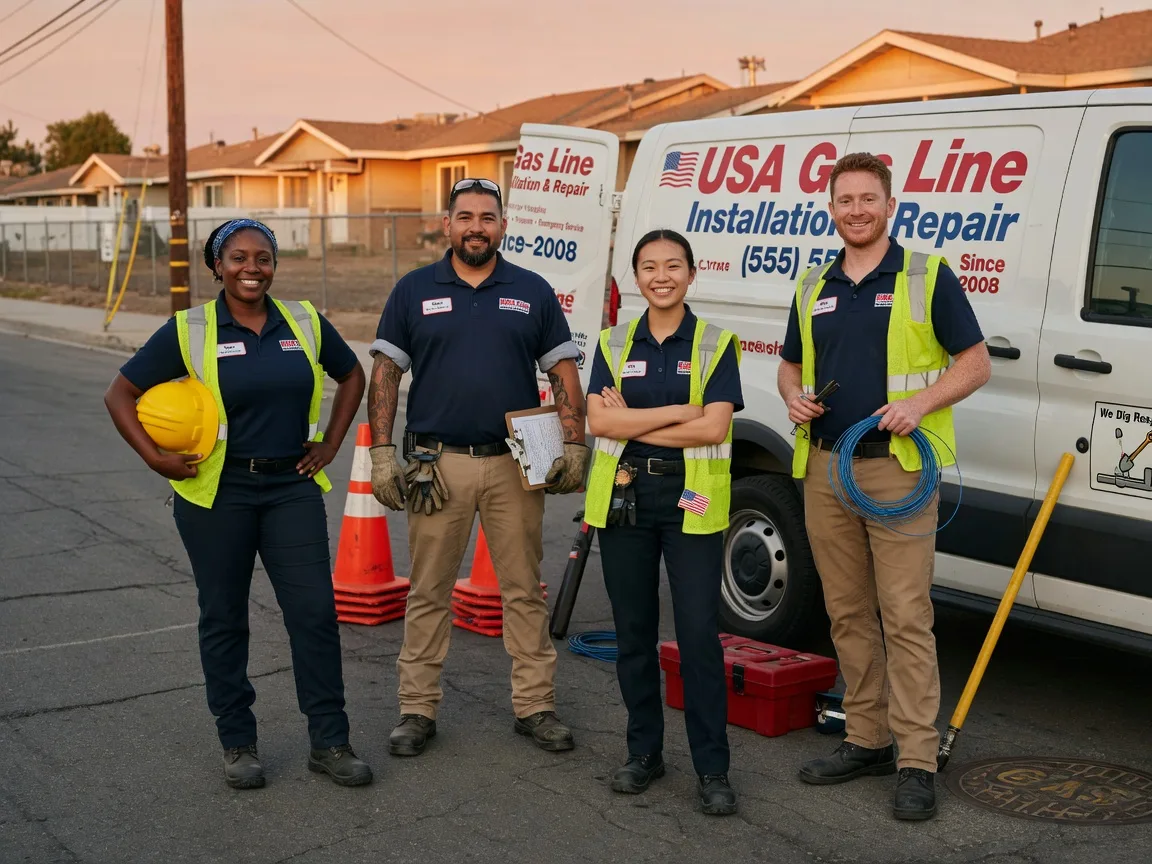 Gas Line Installation company in Boulder Creek, CA